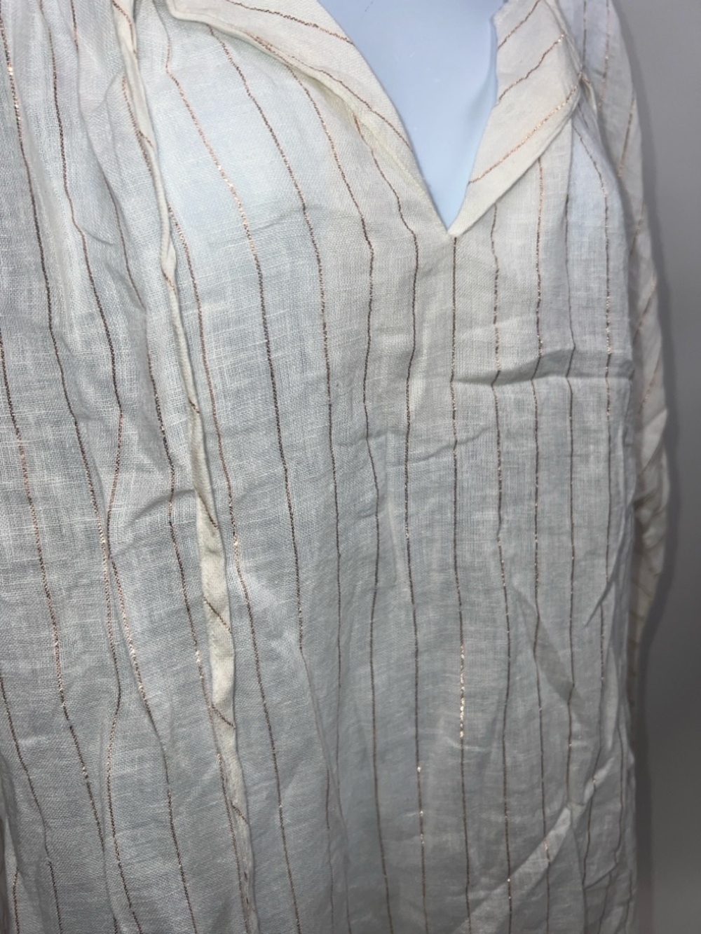 💖NWT RAILS FINN ROSE GOLD STRIPE TUNIC IN SIZE M - Picture 5 of 14